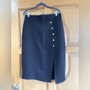 Black pencil skirt, size XL